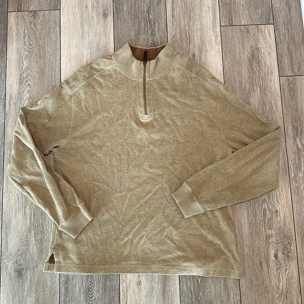 Jos A Bank half zip sweater
